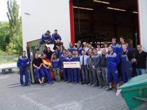 Company presentation of the plant construction for electrical and gas-heated industrial furnaces at Padelttherm in Makranstädt near Leipzig
