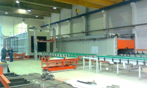 Hubbalkenöfen, Durchstoßöfen und Klinkenöfen von Anlagenbau für elektrische und gasbeheizte Industrieöfen Padelttherm in Makranstädt bei Leipzig