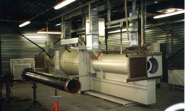 Rotary hearth furnaces, roller hearth furnaces, conveyor furnaces and special furnaces from the plant construction for electrical and gas-heated industrial furnaces at Padelttherm in Makranstädt near Leipzig.