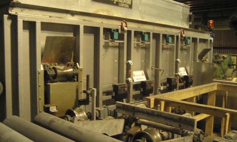 Automatische Wärmebehandlungsanlage von Anlagenbau für elektrische und gasbeheizte Industrieöfen Padelttherm in Makranstädt bei Leipzig