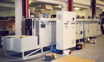 Automatische Wärmebehandlungsanlage von Anlagenbau für elektrische und gasbeheizte Industrieöfen Padelttherm in Makranstädt bei Leipzig