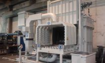 Chamber furnaces from the plant construction for electrical and gas-heated industrial furnaces at Padelttherm in Makranstädt near Leipzig.