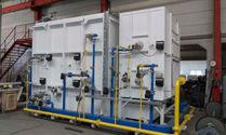 Chamber furnaces from the plant construction for electrical and gas-heated industrial furnaces at Padelttherm in Makranstädt near Leipzig.