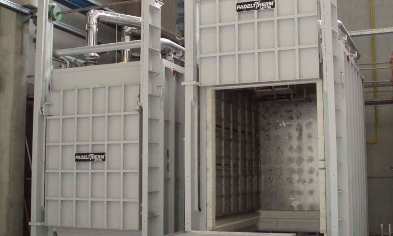 Herdwagenöfen von Anlagenbau für elektrische und gasbeheizte Industrieöfen Padelttherm in Makranstädt bei Leipzig