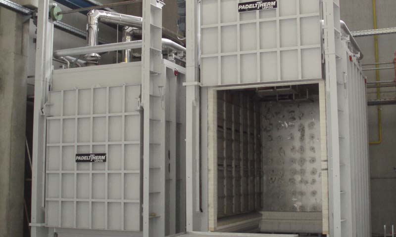 Herdwagenöfen von Anlagenbau für elektrische und gasbeheizte Industrieöfen Padelttherm in Makranstädt bei Leipzig