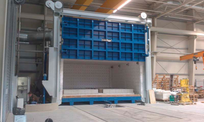 Herdwagenöfen von Anlagenbau für elektrische und gasbeheizte Industrieöfen Padelttherm in Makranstädt bei Leipzig